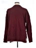 Unbranded 100% Polyester Solid Burgundy Turtleneck Sweater Size XL - photo 2