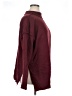 Unbranded 100% Polyester Solid Burgundy Turtleneck Sweater Size XL - photo 4