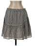 Banana Republic Stripes Gray Casual Skirt Size XS - photo 1