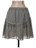 Banana Republic Stripes Gray Casual Skirt Size XS - photo 2
