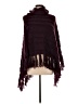 Unbranded Burgundy Poncho One size - photo 1