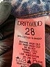 Driftwood Chevron-herringbone Blue Jeans Size 28 waist - photo 5