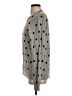 J.Crew Factory Store 100% Cotton Polka Dots Gray Pullover Sweater Size S (estimated) - photo 5