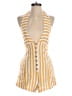 Celandine Stripes Yellow Orange Romper Size XXS - photo 1
