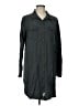 Universal Thread 100% Lyocell Gray Black Casual Dress Size L - photo 1