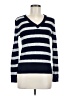 Tommy Hilfiger 100% Cotton Stripes Blue Pullover Sweater Size M - photo 1