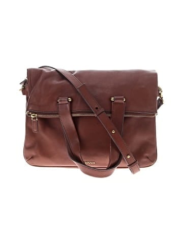 Fossil Leather Satchel (view 1)