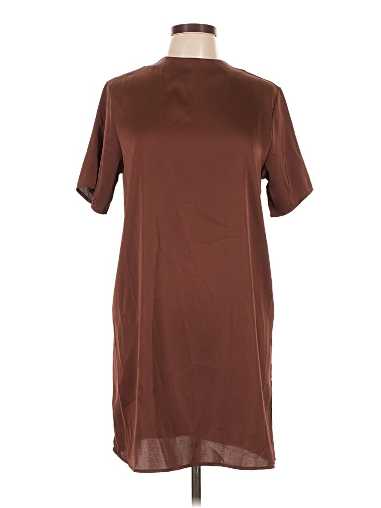 Pre-owned Balance Collection Casual Dress In Brown