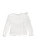 Monnalisa White Long Sleeve Blouse Size 6 - photo 2