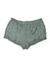 Soma 100% Cotton Chevron-herringbone Green Shorts Size XXL - photo 2