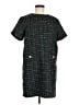Ann Taylor LOFT Tweed Black Gray Casual Dress Size 8 - photo 1