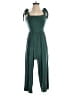 American Eagle Outfitters Solid Green Teal Jumpsuit Size S - photo 1