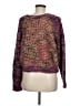 Moth Tweed Purple Pullover Sweater Size M - photo 2