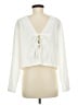 Unbranded Ivory Long Sleeve Top Size M - photo 2