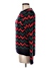 Sandro Chevron-herringbone Red Pullover Sweater Size M (estimated) - photo 5