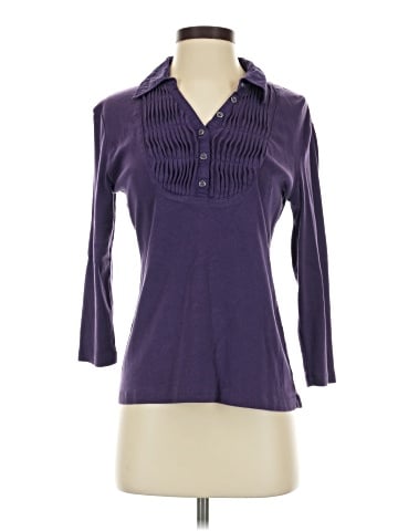 Karen Scott 3/4 Sleeve Top (view 1)