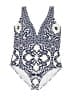 Boden Paisley Blue One Piece Swimsuit Size 16/18r - photo 1