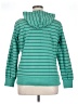 Active 100% Cotton Stripes Teal Zip Up Hoodie Size 1X - photo 2