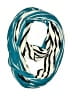 Calvin Klein Animal Print Teal Scarf One size - photo 1