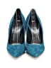 M. Gemi Teal Heels Size EU 38 - photo 2
