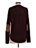 Lety & Me Solid Burgundy Pullover Sweater Size S - photo 2