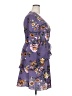Assorted Brands Floral Purple Casual Dress Size XXL - photo 4
