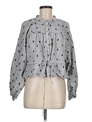 Pilcro 3/4 Sleeve Blouse (view 1)