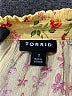 Torrid 100% Rayon Floral Yellow 3/4 Sleeve Blouse Size 1X Plus (1) - photo 7