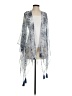 Simply Noelle 100% Polyester Blue Kimono Size S (estimated) - photo 1