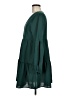 Unbranded Solid Green Casual Dress Size M - photo 5