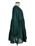 Unbranded Solid Green Casual Dress Size M - photo 4