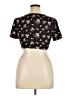 Almost Famous Black Short Sleeve Top Size XL - photo 2