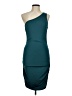 Shein Solid Teal Cocktail Dress Size 6 - photo 1