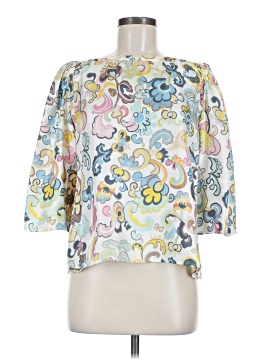 See By Chloé 3/4 Sleeve Silk Top