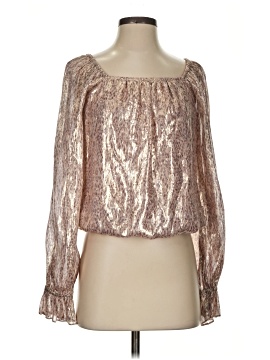 Ramy Brook Long Sleeve Silk Top (view 1)