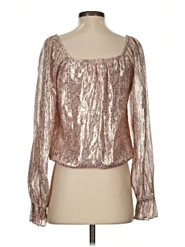 Ramy Brook Long Sleeve Silk Top (view 2)