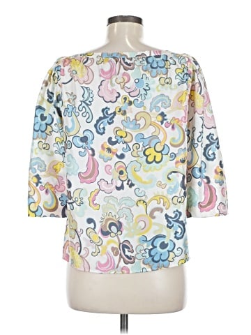See By Chloé 3/4 Sleeve Silk Top (view 2)