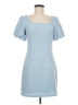She + Sky Solid Blue Cocktail Dress Size M - photo 1