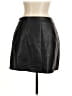 Old Navy 100% Polyester Black Faux Leather Skirt Size M - photo 2