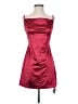 Zaful 100% Polyester Burgundy Cocktail Dress Size 2 - photo 1