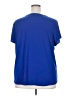 Love Scarlett Blue Short Sleeve Blouse Size 2X - photo 2