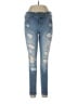 Torrid Hearts Blue Jeans Size 12 - photo 1