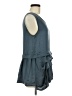 Theory 100% Polyester Gray Sleeveless Top Size M - photo 4