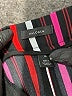 Halogen 100% Polyester Stripes Black Shorts Size M - photo 3