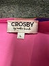 Crosby 100% Polyester Print Brown Casual Dress Size L - photo 7