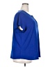 Love Scarlett Blue Short Sleeve Blouse Size 2X - photo 4