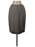Brooks Brothers 100% Wool Chevron-herringbone Gray Wool Skirt Size 4 - photo 1
