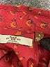 King Ranch 100% Cotton Print Red Long Sleeve Blouse Size L - photo 7