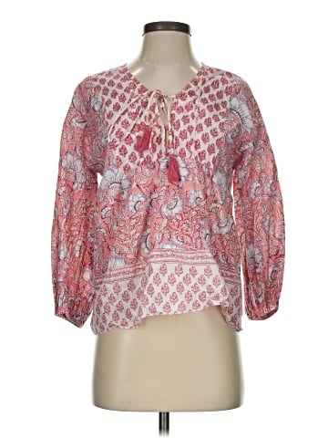 Ophelia & Indigo 3/4 Sleeve Blouse (view 1)