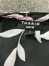 Torrid 100% Polyester Floral Black 3/4 Sleeve Blouse Size 1X Plus (1) - photo 7